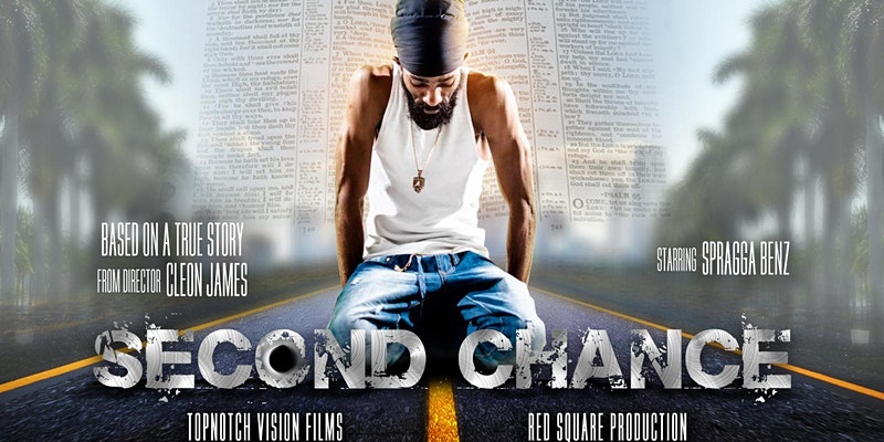 Spragga Benz is back on the screen with new film Second Chance, directed by Cleon James