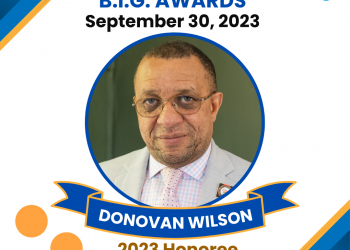Donovan Wilson, Union of Jamaican Alumni Associations U.S.A., Inc (UJAA) President is a 2023 B.I.G. Awards Honoree