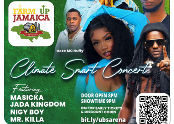 Farm Up Jamaica Hosts Inaugural Climate Smart Concert Fundraiser to Revolutionize Agriculture